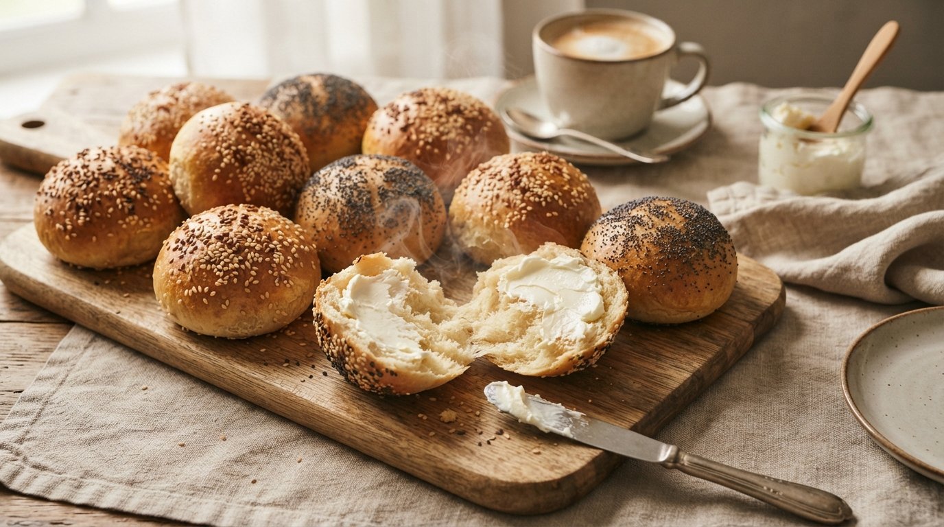 Bread rolls with cream cheese 202607191641