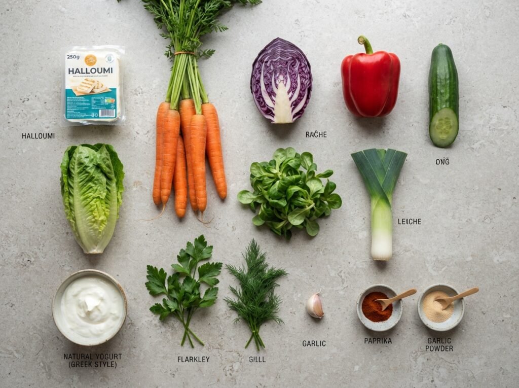 Ingredients on stone worktop 202607161038