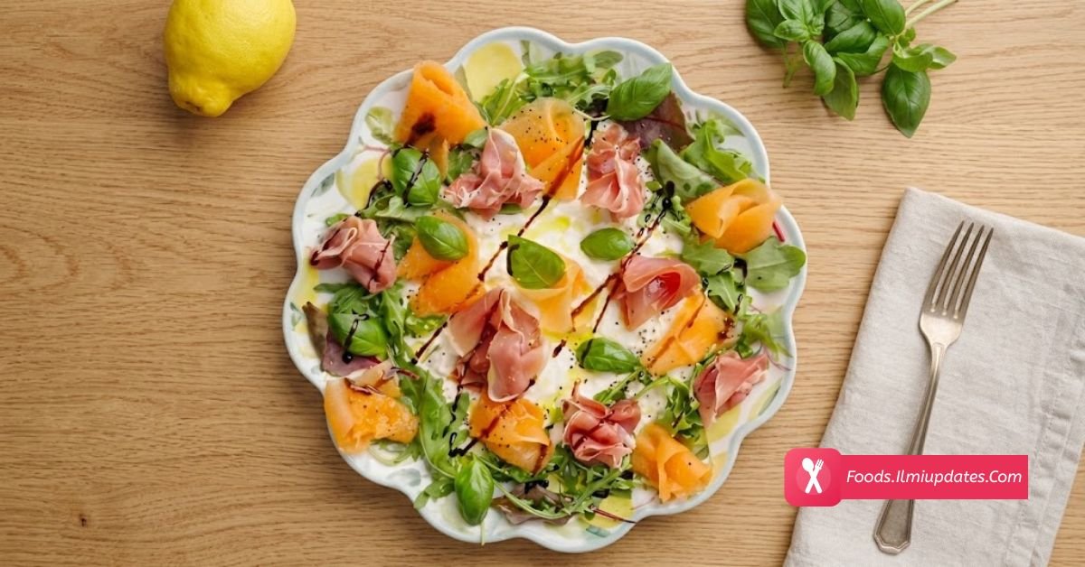 Melon Burrata Carpaccio 1