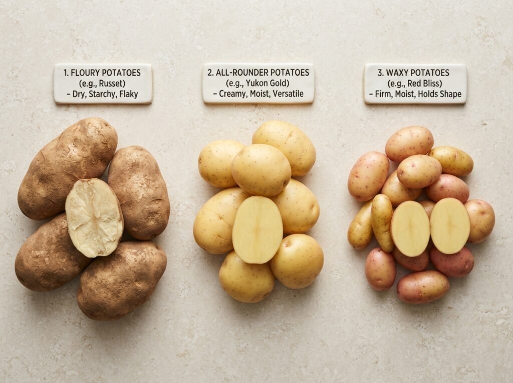 Mince and Potato Bake: Pick the Right Potato First 3 Three potato groups comparison 202607161518